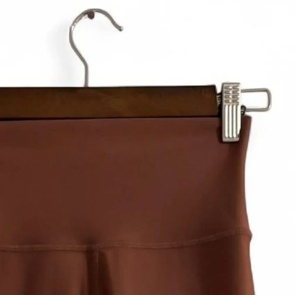 Alo-yoga Women's Brown and Burgundy Leggings